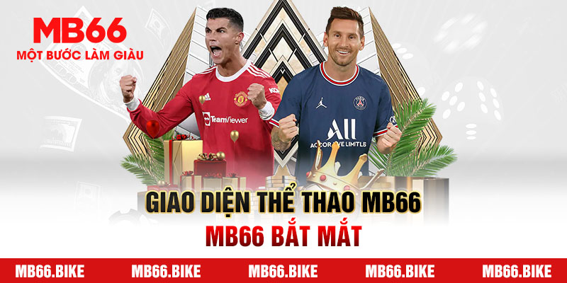 Giao diện thể thao MB66 bắt mắt